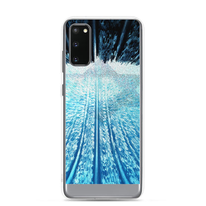 Blue & White Samsung Case