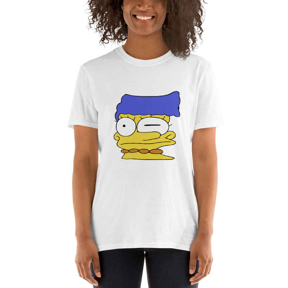 Marge Smeared Short-Sleeve Unisex T-Shirt