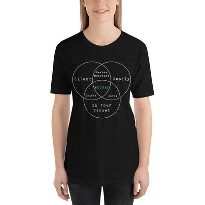 The Mossad Venn Diagram Short-Sleeve Unisex T-Shirt